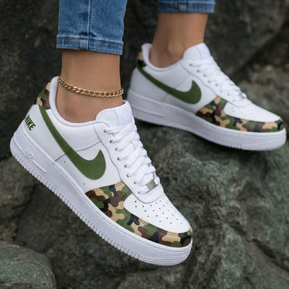 Camo Green Custom Air Force 1