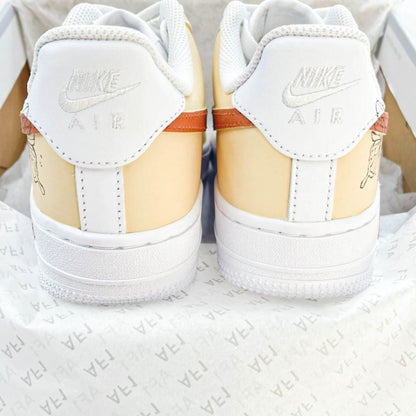 Orange Butterfly Custom Air Force 1