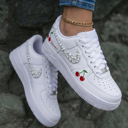 Cherry Pearl Custom Air Force 1