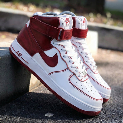 Classic Burgundy White Custom Air Force 1