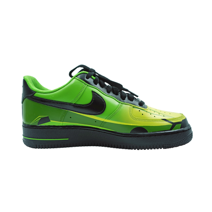 Custom Air Force 1 Green Lamborghini Design