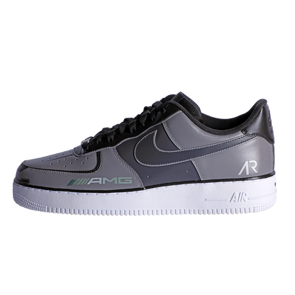 Custom Air Force 1 Grey AMG Logo