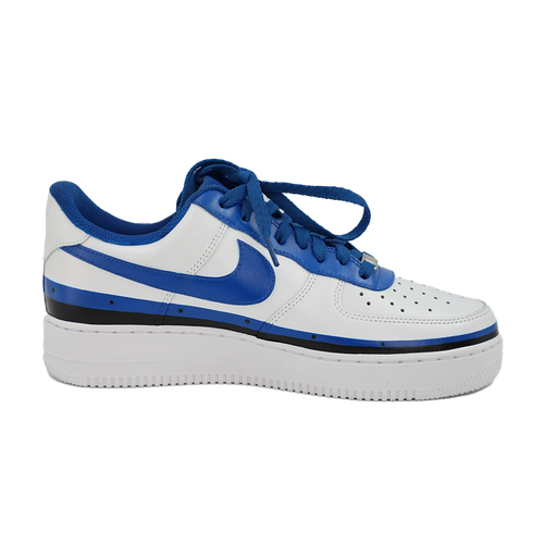 Custom Air Force 1 White Blue Ducati Theme