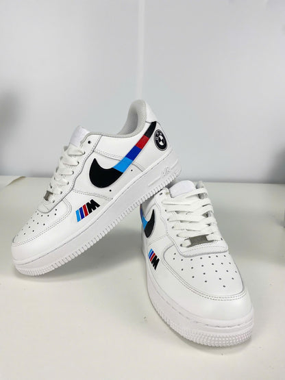 Custom Air Force 1 White BMW M Design