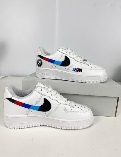 Custom Air Force 1 White BMW M Design