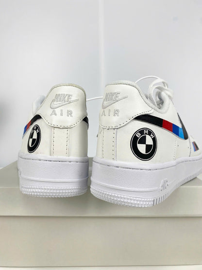 Custom Air Force 1 White BMW M Design
