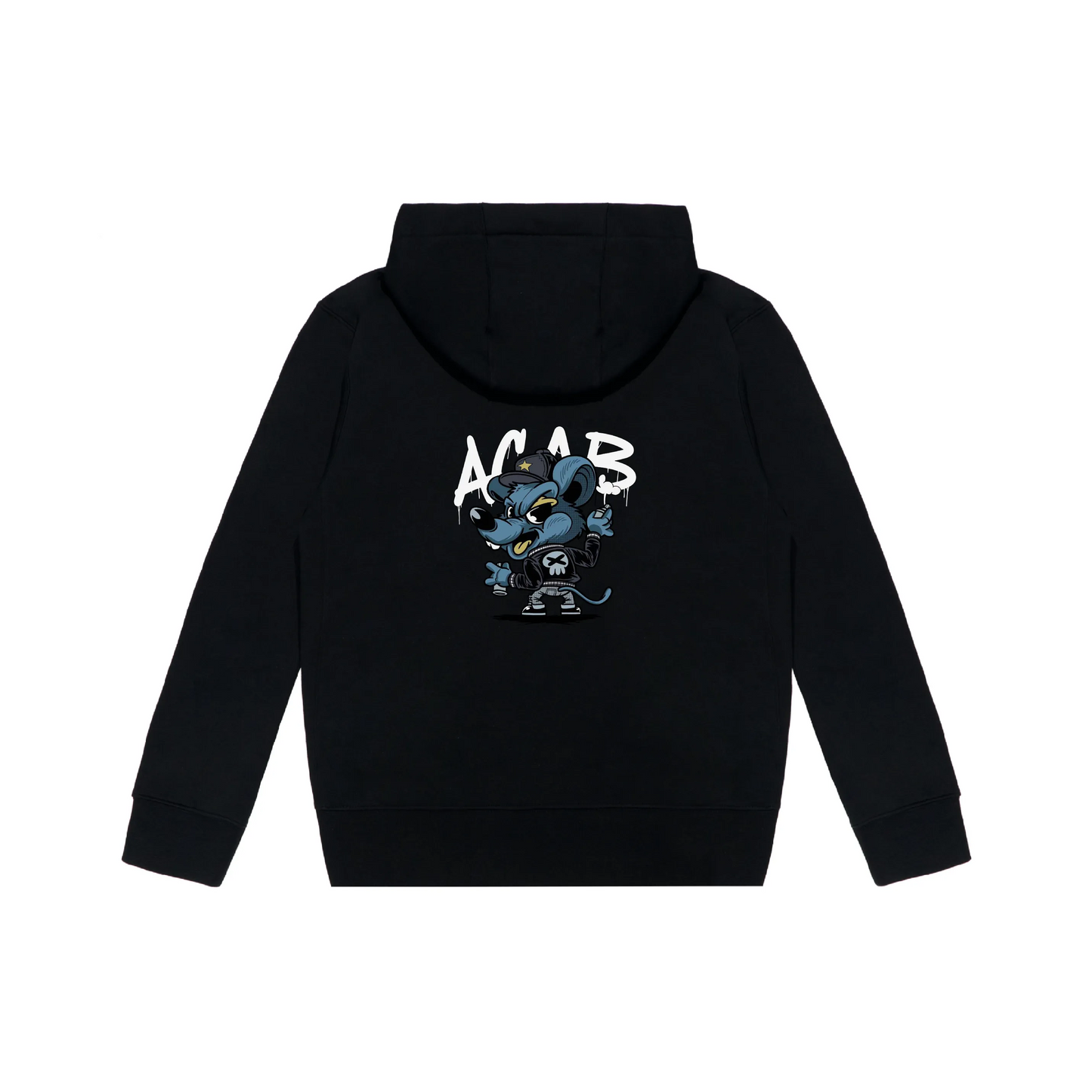 Custom Nike Sweatshirt Black Blue Cartoon Mouse