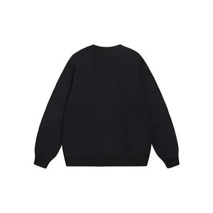 Custom Nike Sweatshirt Black With Eye And Love