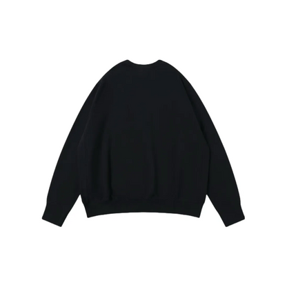 Custom Nike Sweatshirt Black With Metal Chain