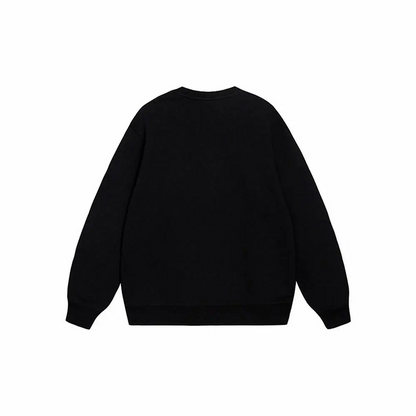 Custom Nike Sweatshirt Black With PAnda Pattern
