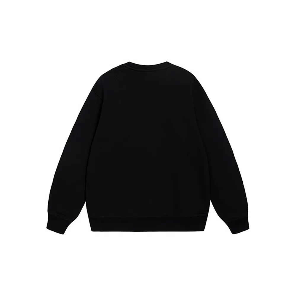 Custom Nike Sweatshirt Black With Teddy Bear Design