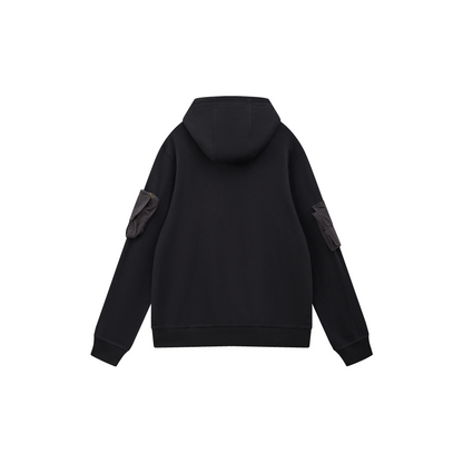 Custom Nike Sweatshirt Black With Utility Pockets