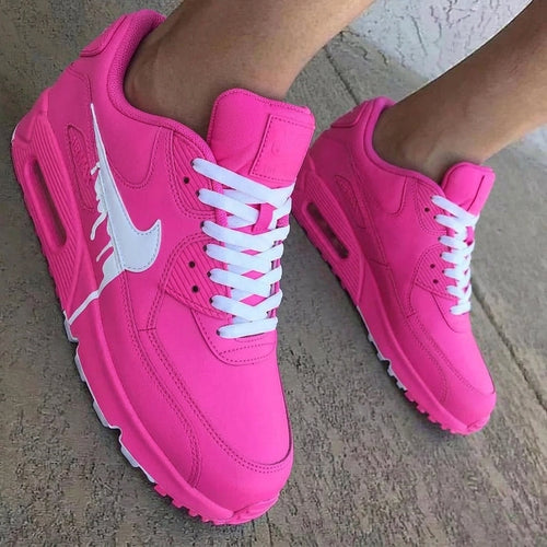 Drip Design Neon Pink Custom Nike Air Max 90