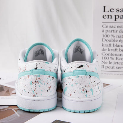 Mint Green Splatter Custom Dunk