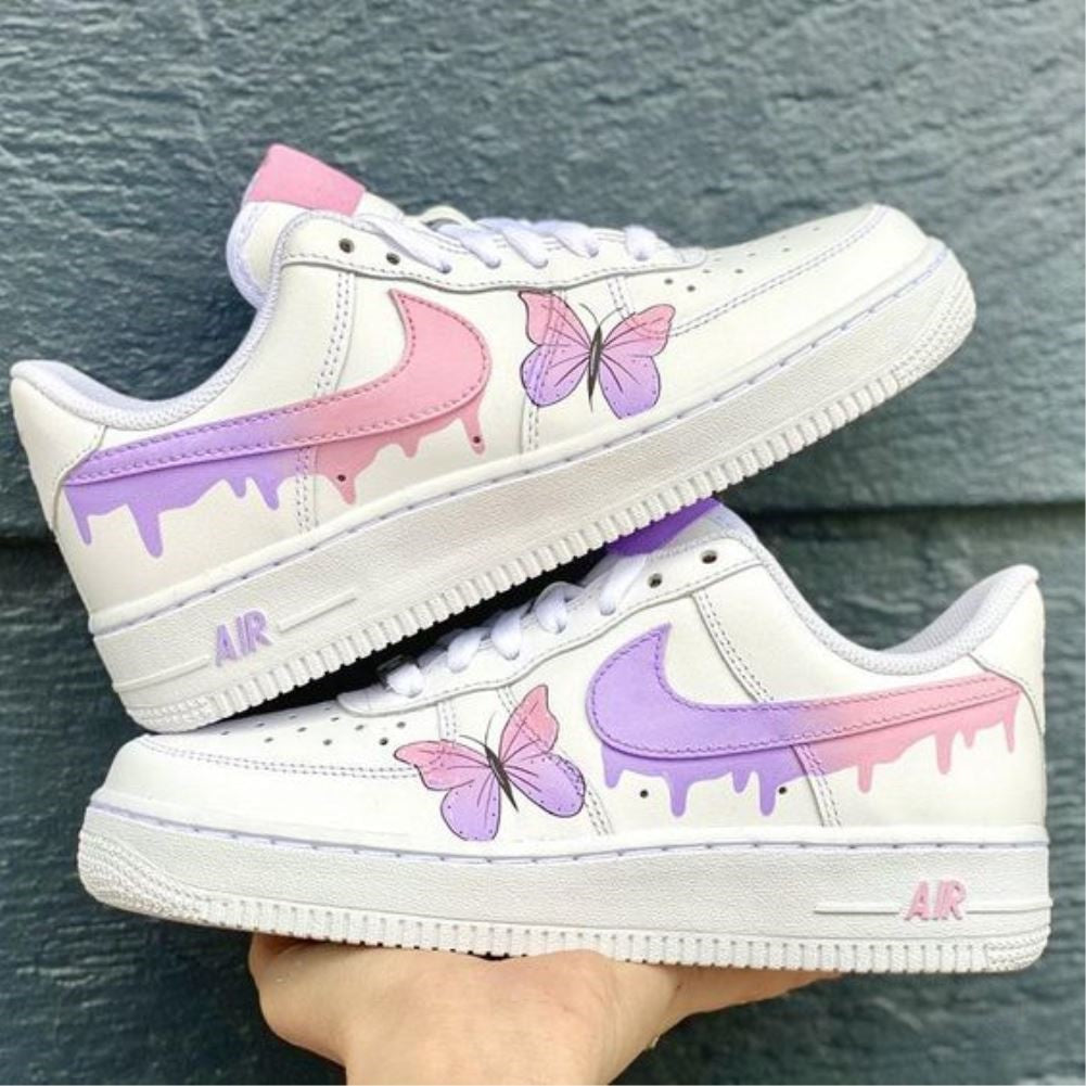 Butterfly Drip Custom  Air Force 1