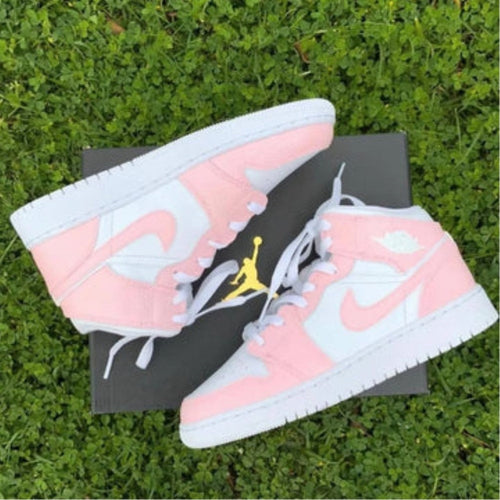 Pink Custom Air Jordan 1