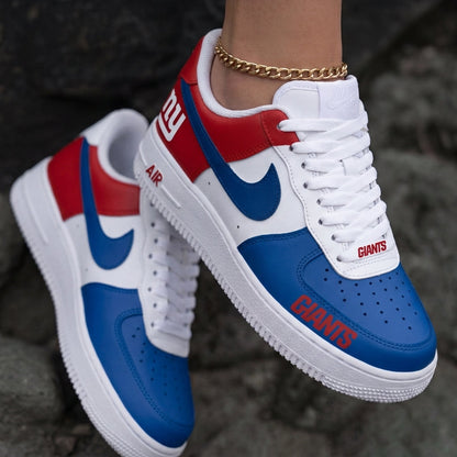 Giants Red Blue Custom Air Force 1