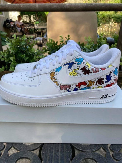 Colorful Graffiti Villain Custom Air Force 1