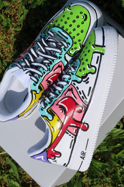 Color Drip Surf Custom Air Force 1