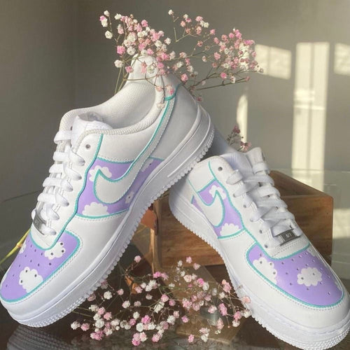 Purple Cloud Custom Air Force 1