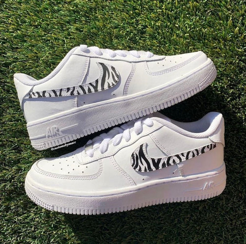 Zebra Print Custom Air Force 1