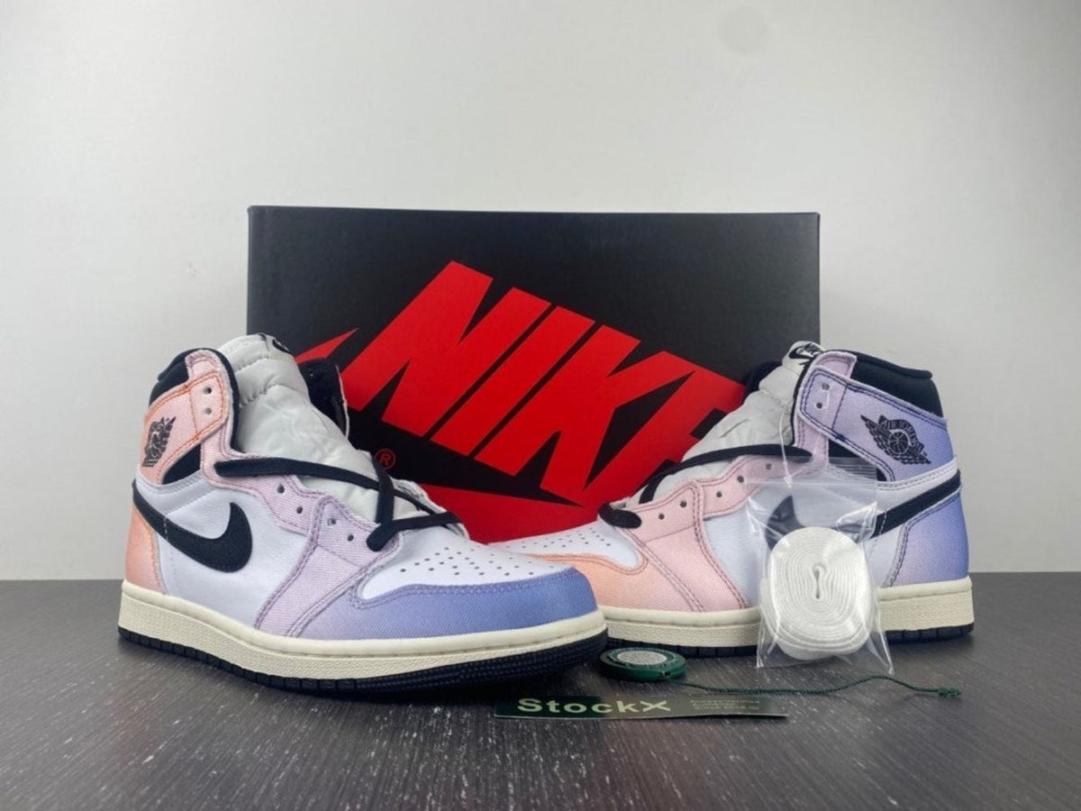 Pink Purple Gradient Custom Air Jordan 1