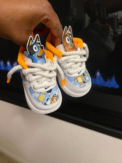 Bluey Cartoon Custom Air Force 1