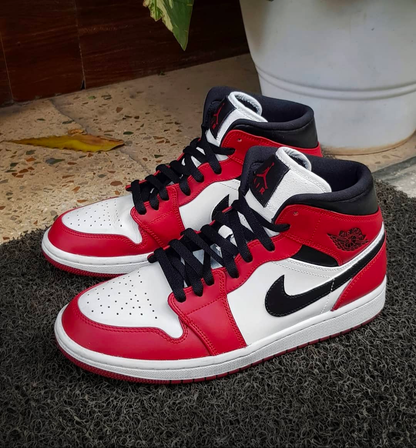 Hand Painted Custom Red Air Jordan 1 Sneakers