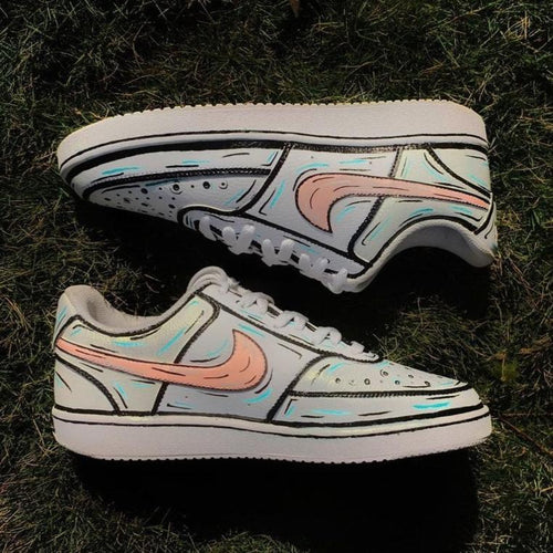 Macaron Graffiti Custom Air Force 1