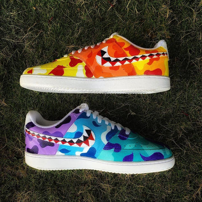 Cartoon Graffiti Custom Air Force 1