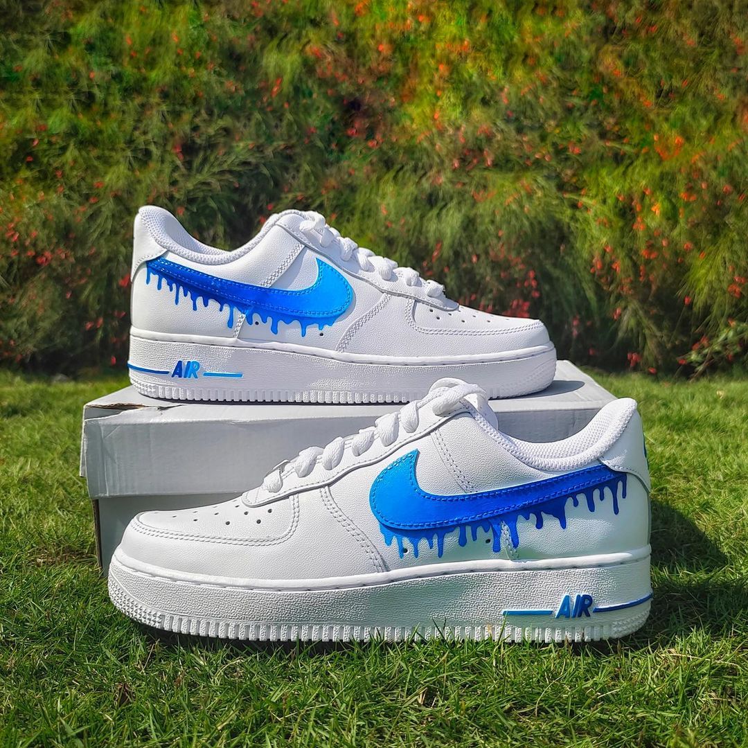 Blue Drop Custom Air Force 1