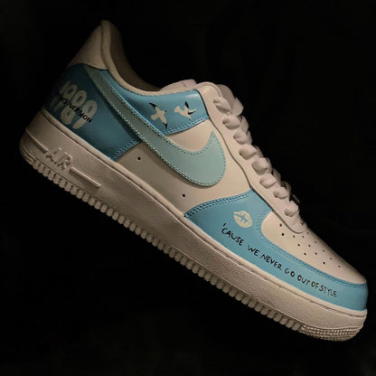 Blue Freedom Custom Air Force 1