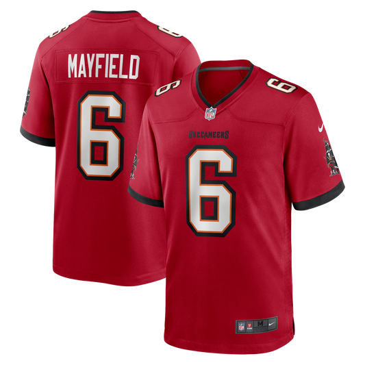 Baker Mayfield Tampa Bay Buccaneers Red NFL jersey