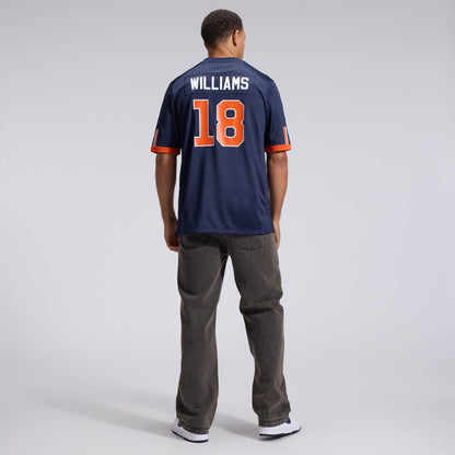Caleb Williams #18 Chicago Bears 2026 Rivalries Premium Football Jersey – Navy alternate product view