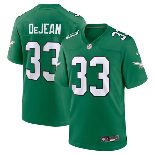 Cooper DeJean Philadelphia Eagles Kelly Green NFL jersey