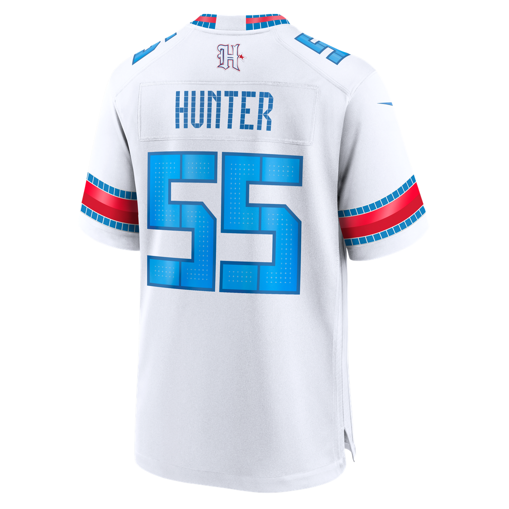 Danielle Hunter #55 Houston Texans 2026 Rivalries Premium Football Jersey – White alternate product view