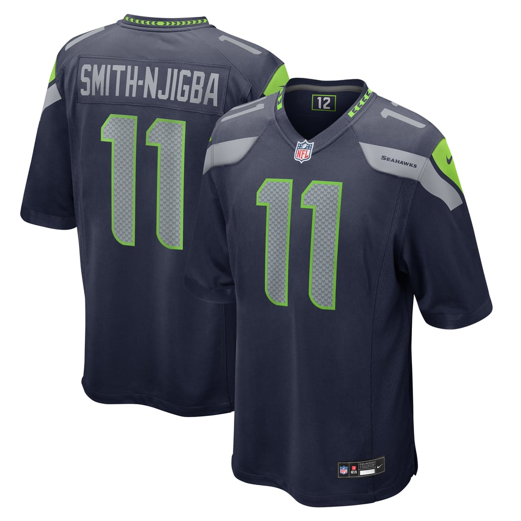 Jaxon Smith-Njigba Seattle Seahawks College Navy NFL jersey