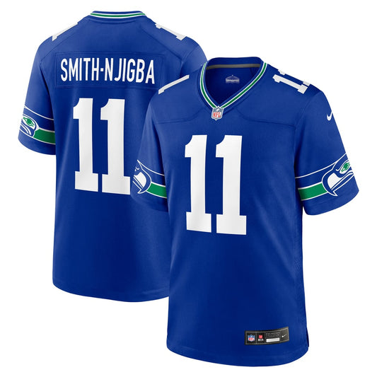 Jaxon Smith-Njigba Seattle Seahawks Royal NFL jersey