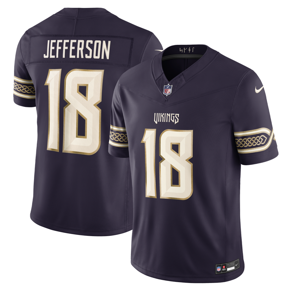 Justin Jefferson Minnesota Vikings Purple NFL jersey