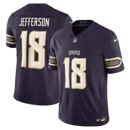 Justin Jefferson Minnesota Vikings Purple NFL jersey