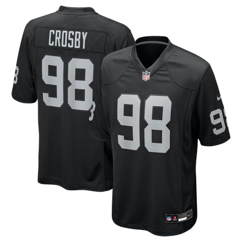 Maxx Crosby Las Vegas Raiders Black NFL jersey