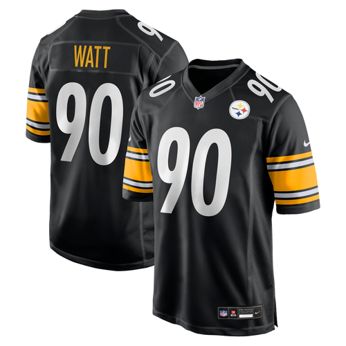 T.J. Watt Pittsburgh Steelers Black NFL jersey