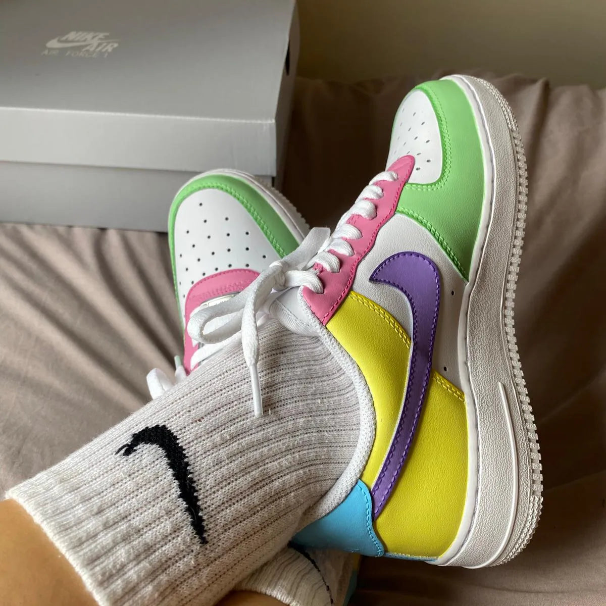 Multicolor Custom Air Force 1