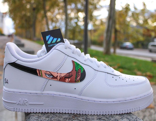 One Piece Zoro Design Custom Air Force 1
