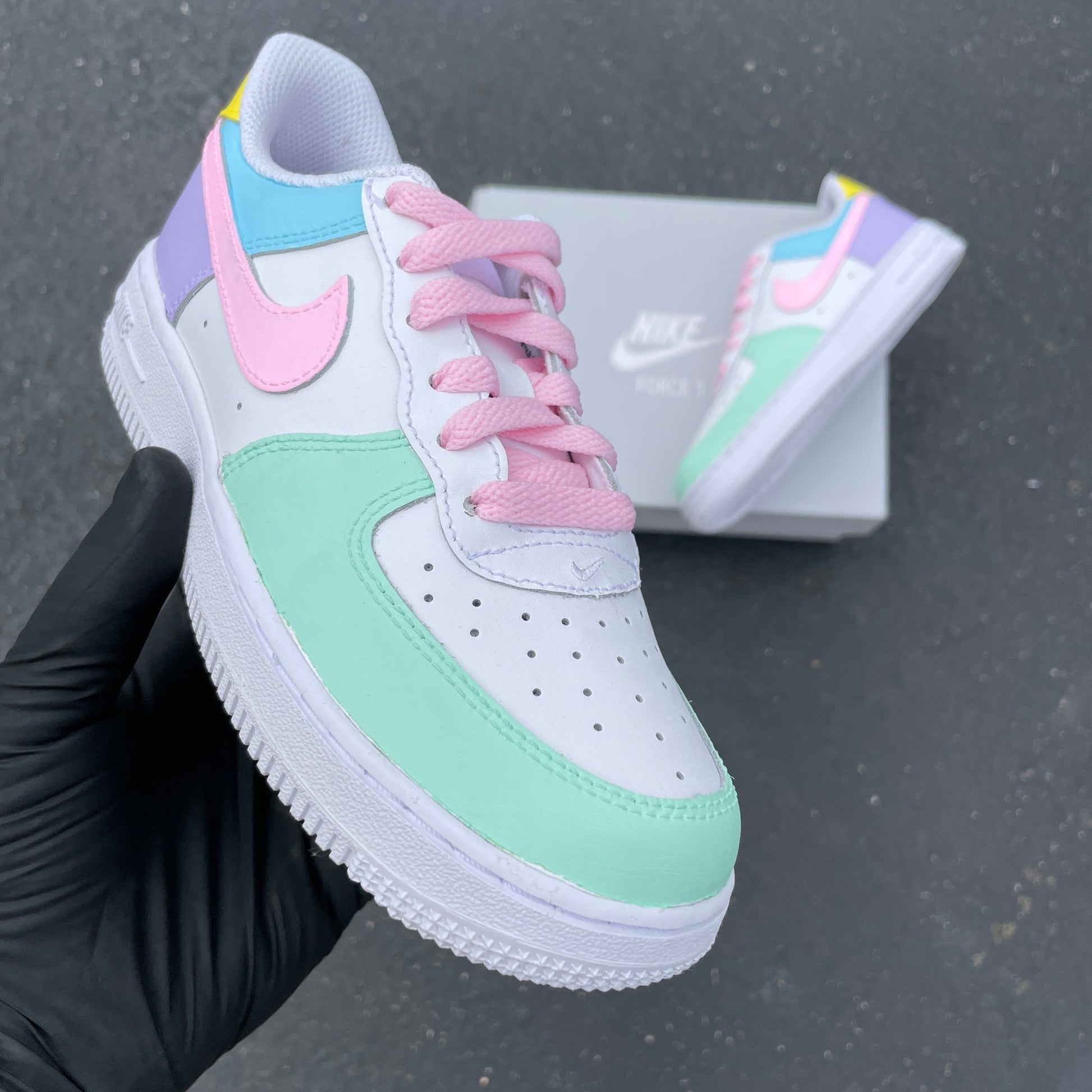 Pastel Color Custom Air Force 1