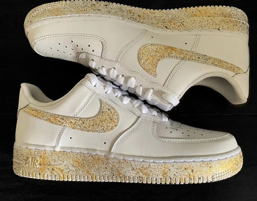 Speckled Gold Custom Air Force 1