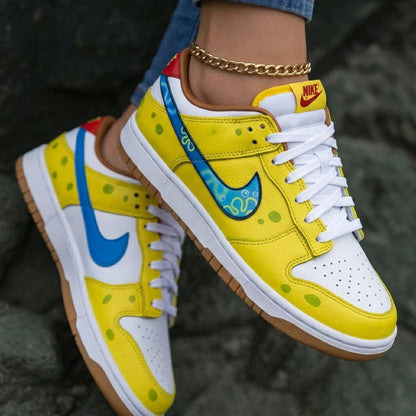 SpongeBob Themed Yellow Green Blue Custom Dunk