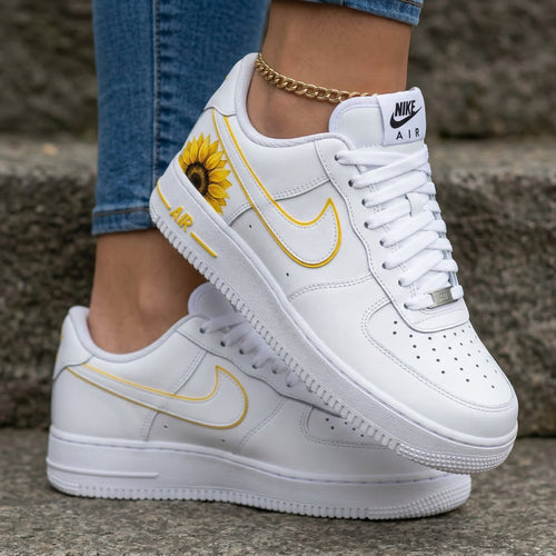 Sunflower Yellow Custom Air Force 1